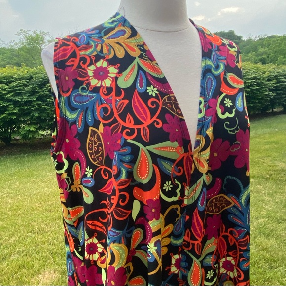 Lularoe Joy Long Open Front Cardigan - Picture 10 of 15